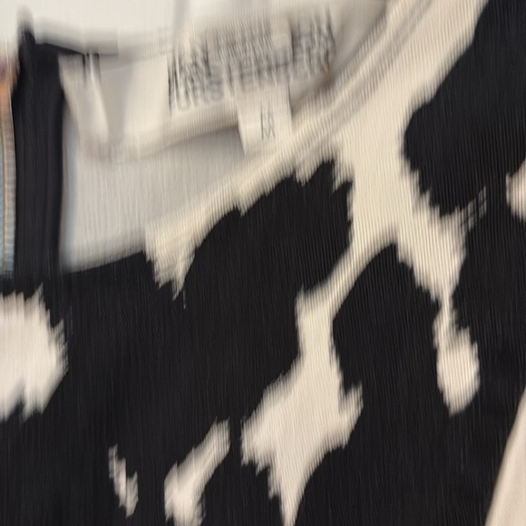 Diane Von Furstenburg Cow Calliope Cotton Sheath Dress sz medium - Picture 4 of 8